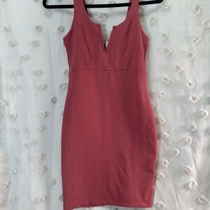 Haute Monde Women’s Sleeveless Rose V-Neck Dress Prom Pick Size Small